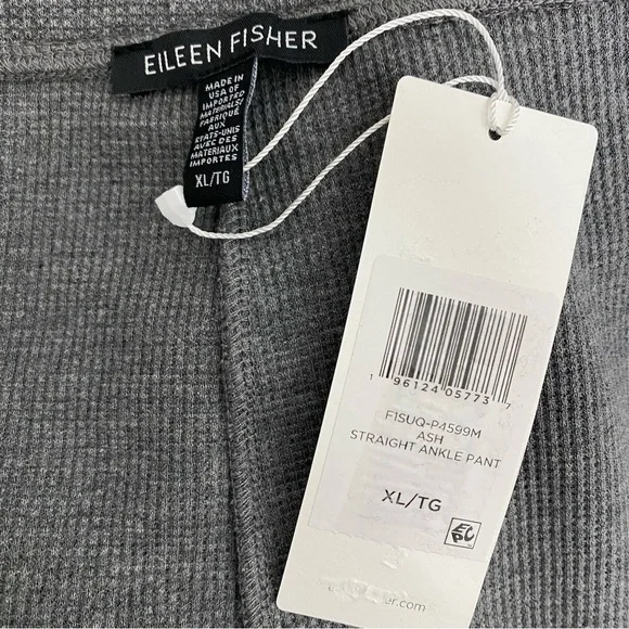 Eileen Fisher Gray Ankle Pants - Picture 11 of 12